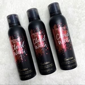 NEW Victoria's Secret Cloud Wash Temptation x3